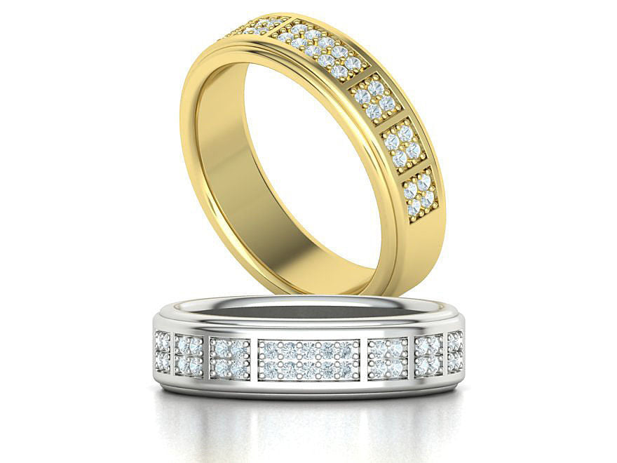 Mens diamonds ring